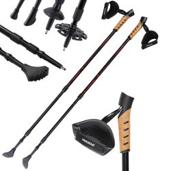 Nordic Walking Stöcke Rot