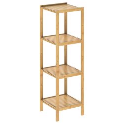 Standregal Bambus 110x33x33cm