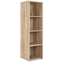 Bücherregal Skylar Eiche 106x30x30cm