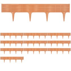 Beeteinfassung 2er-Set Terrakotta 7,8m