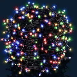 Lichterkette Weihnachten Bunt 40m