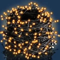 Lichterkette Weihnachten Warmweiß 60m