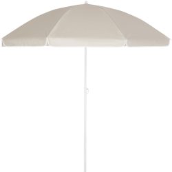 Sonnenschirm Cyprus Beige 180cm UV-Schutz 50+ Neigefunktion