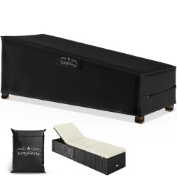 Abdeckplane Sonnenliege Anthrazit 200x75x40/70cm 9100mm Wassersäule