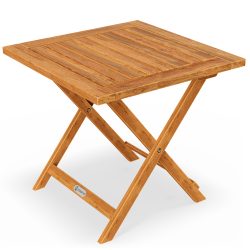 Gartentisch geöltes Akazienholz 46x46cm klappbar