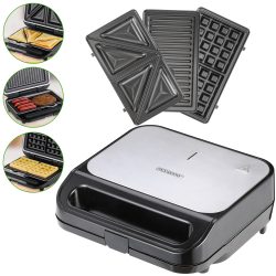 Sandwichmaker XXL 3in1 1000W 25x23,5x9,5cm schwarz