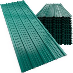 Trapezblech 28er-Set Grün 110x46cm