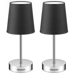 Tischlampe Lumière 2er-Set Anthrazit 32x13x13cm