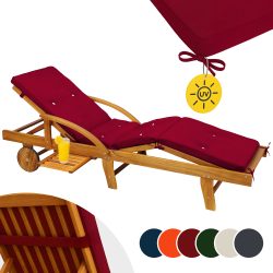 Auflage Sunlounger Creme 195x55x5cm