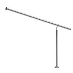 Eingangsgeländer Edelstahl 150cm