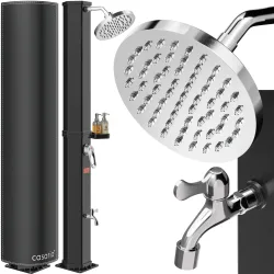 Solardusche Schwarz 35L
