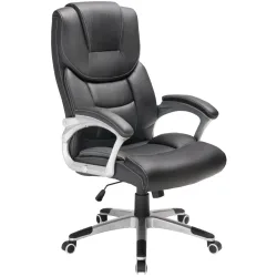 Bürostuhl Mailand Schwarz 120kg 74x67x111-121cm