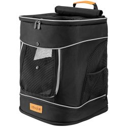 Katzenrucksack Schwarz 41x30x34cm