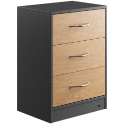 Nachttisch Eloise Holz/Grau 54x39x28cm