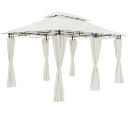 Pavillon Topas Creme 3x4m UV-Schutz 50+