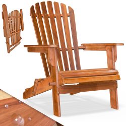Liegestuhl Adirondack Akazienholz klappbar