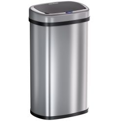 Sensor Mülleimer Edelstahl 58L