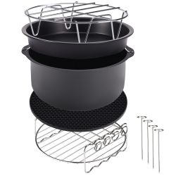 Zubehör-Set Heißluftfritteuse 9-tlg