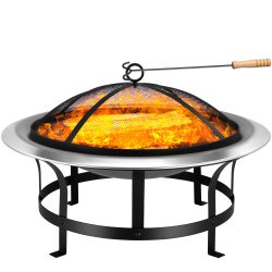 Feuerstelle Edelstahl Ø75cm