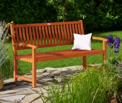 Gartenbank Maxima Eukalyptusholz FSC®-zertifiziert 152x55x92cm