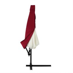 Abdeckung Ampelschirm Sonnenschirm Rot 3m