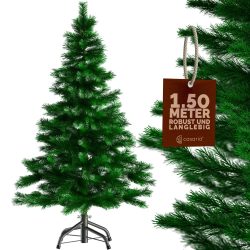 Künstlicher Weihnachtsbaum 150cm PVC realistische Optik mit Metallständer