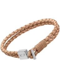 Doppelreihiges Lederarmband mit Gravur, diverse Farben - Armschmuck und Armbänder