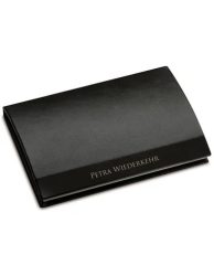 Visitenkartenbox Kollam personalisiert mit individueller Gravur - Visitenkartenetuis