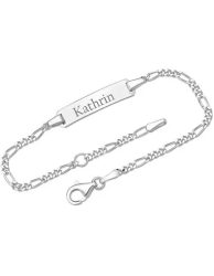 925 Silberarmband mit Gravur - Armschmuck und Armbänder