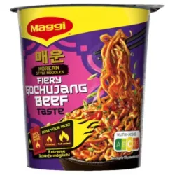 Maggi Korean Style Noodles Fiery Gochujang Beef 78G