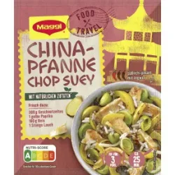 Maggi Food Travel China-Pfanne Chop Suey 34G