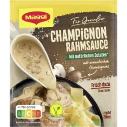 Maggi Für Genießer Champignon Rahmsauce ergibt 250ML