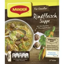 undefined, Maggi Für Genießer Rindfleisch Suppe ergibt 750ML