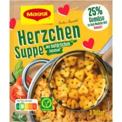 Maggi Guten Appetit Herzchen Suppe 33G
