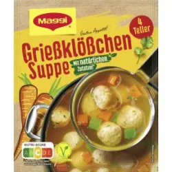 undefined, Maggi Guten Appetit Grießklößchen Suppe ergibt 1L
