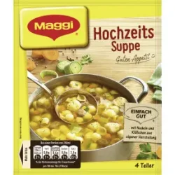 Maggi Guten Appetit! Hochzeits Suppe ergibt 1L