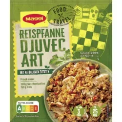 Maggi Food Travel Reispfanne Djuvec Art 31G