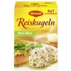 Maggi Reiskugeln Risi-Bisi mit Gemüsestückchen 4x 31,25G