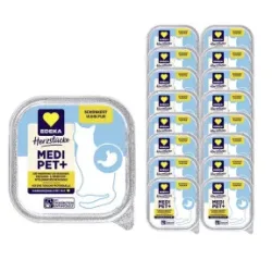 EDEKA Herzstücke Medi Pet+ Schonkost Huhn pur 16x100G