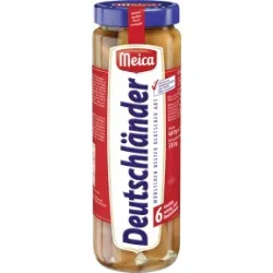Meica 6 Deutschländer Würstchen 660G