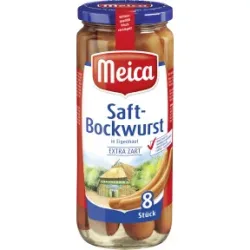 Meica 8 Saftbockwurst 540G