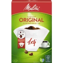 Melitta Aroma Filtertüten weiß Gr.1x4 80ST
