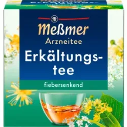 Meßmer Arzneitee Erkältungstee fiebersenkend 9ST 16,2G