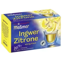 Meßmer Ingwer-Zitrone Tee 20ST 40G