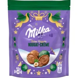 Milka Nougat Schoko Kugel 10ST 82G