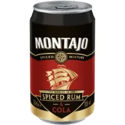 Montajo Spiced Rum & Cola 10% 0,33L