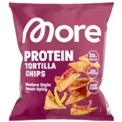 More Protein Tortilla Chips Western Style 50G