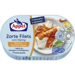 Appel Zarte Filets vom Hering Balance Gemüse-Ingwer 200G