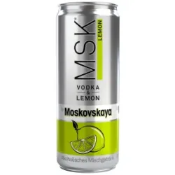 Moskovskaya Vodka & Lemon 0,33L Dose - Abverkauf