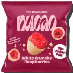 Nu Bio Nucao White Crunchy Raspberries 50G